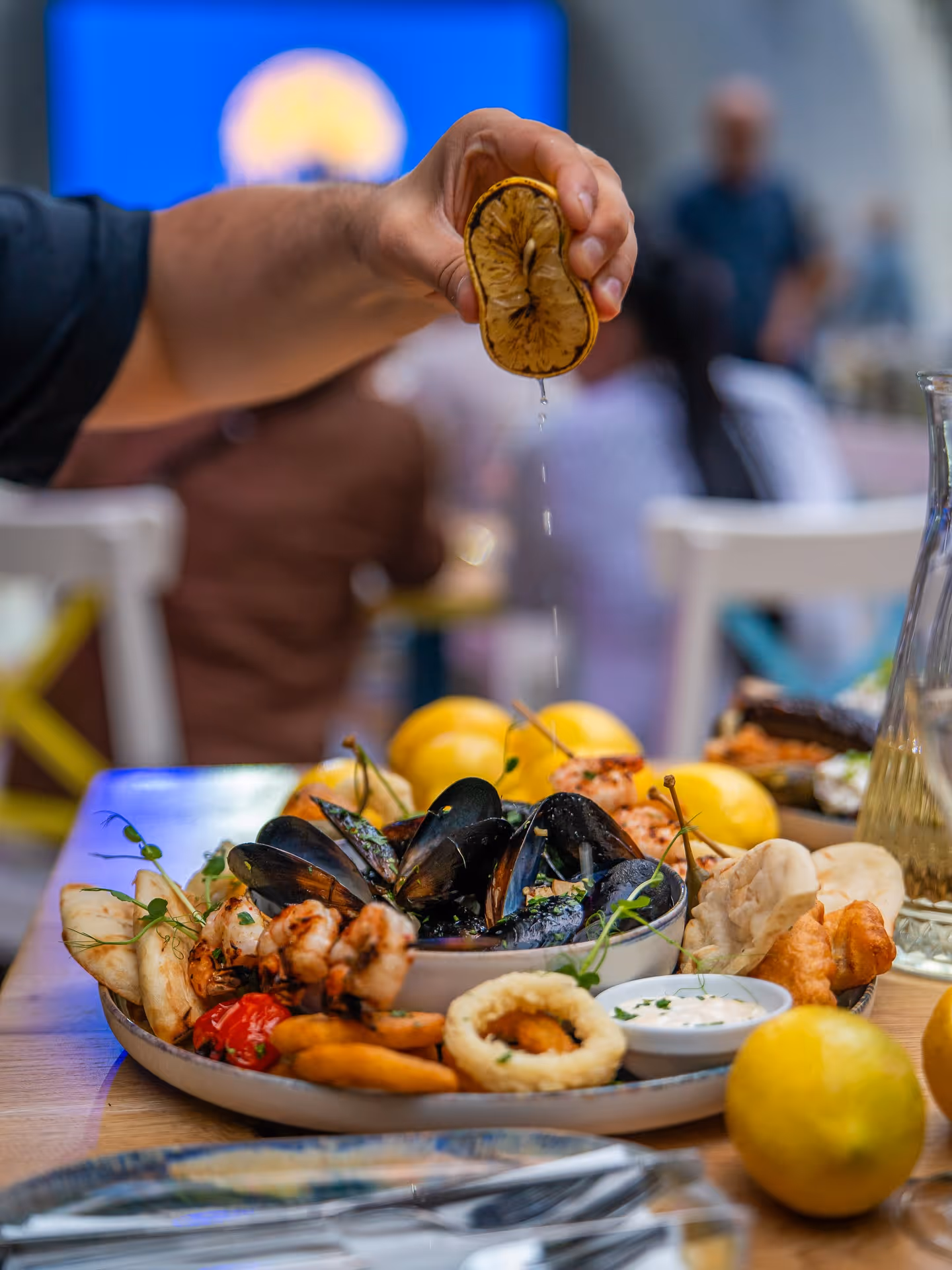 Muszla Kołobrzeg — grill, ryby i owoce morza